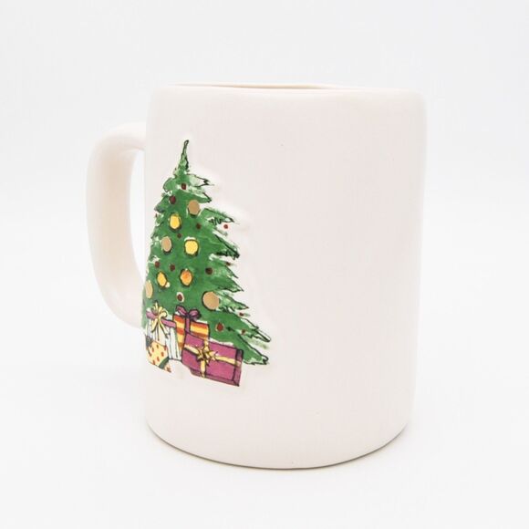 Rae Dunn Christmas Mug – Tis' The Season, 16oz Double-Sided Ceramic Coffee Mug - Picture 9 of 10